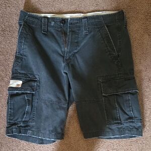 Denim & Supply Ralph Lauren Black Cargo Shorts